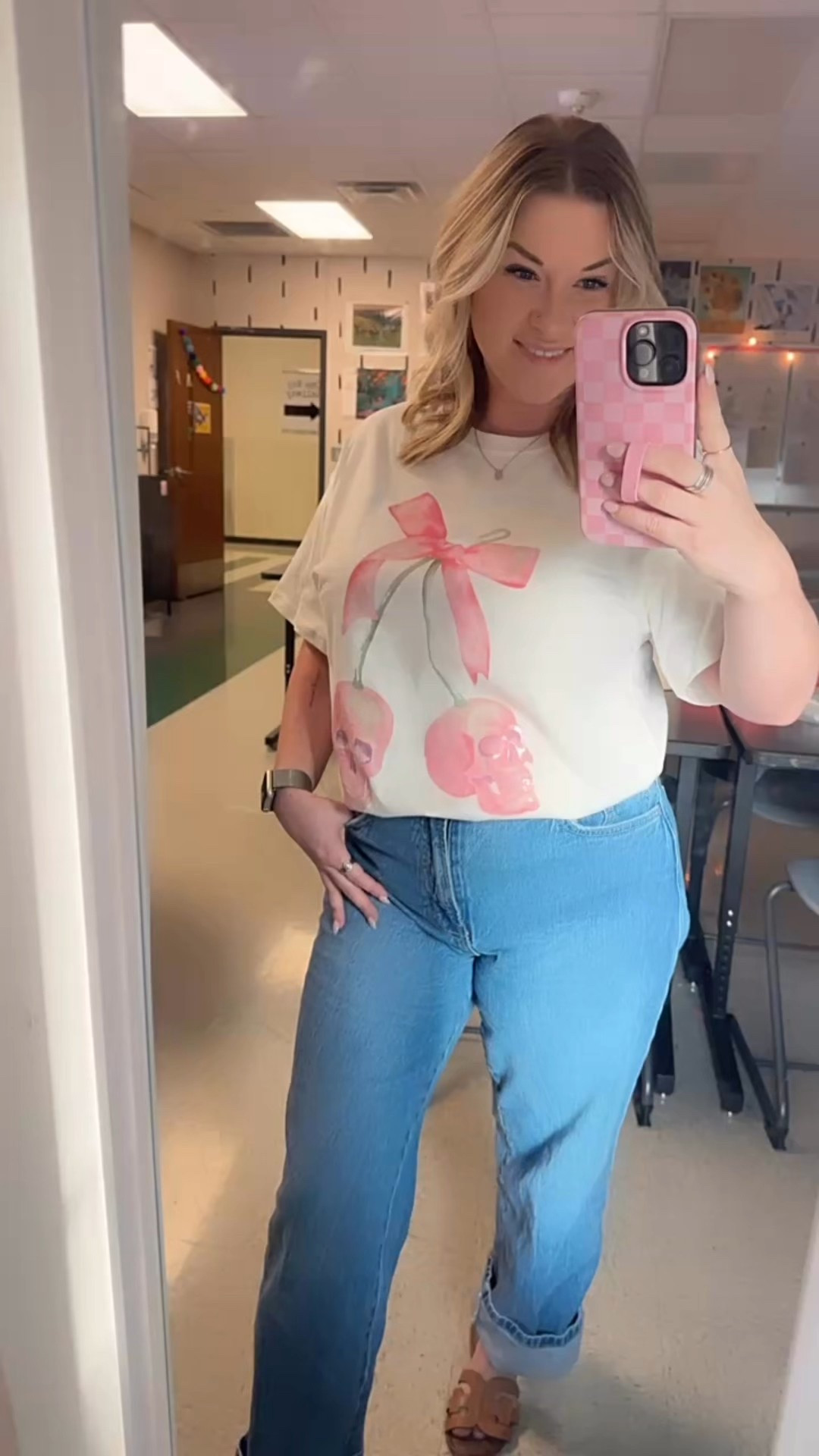 Cute Halloween shirt, target,  graphic tee, spooky season, oversized, cherries 🍒 

I sized down to a small, it’s oversized! Jeans linked are same jeans but a lighter wash!

#target #spookyseason #halloween #graphictee 

#LTKHalloween #LTKSeasonal #LTKFindsUnder50