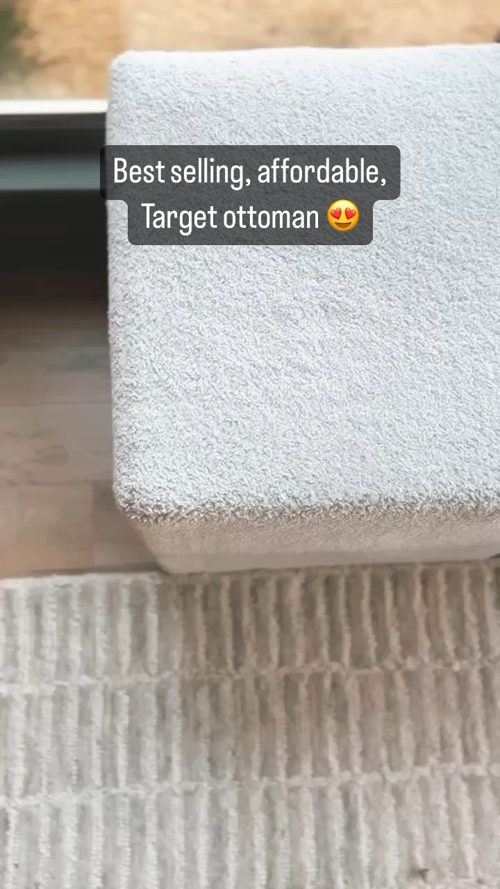 Best selling and affordable target ottoman! Comes in many different color options 

#LTKSaleAlert #LTKStyleTip #LTKHome