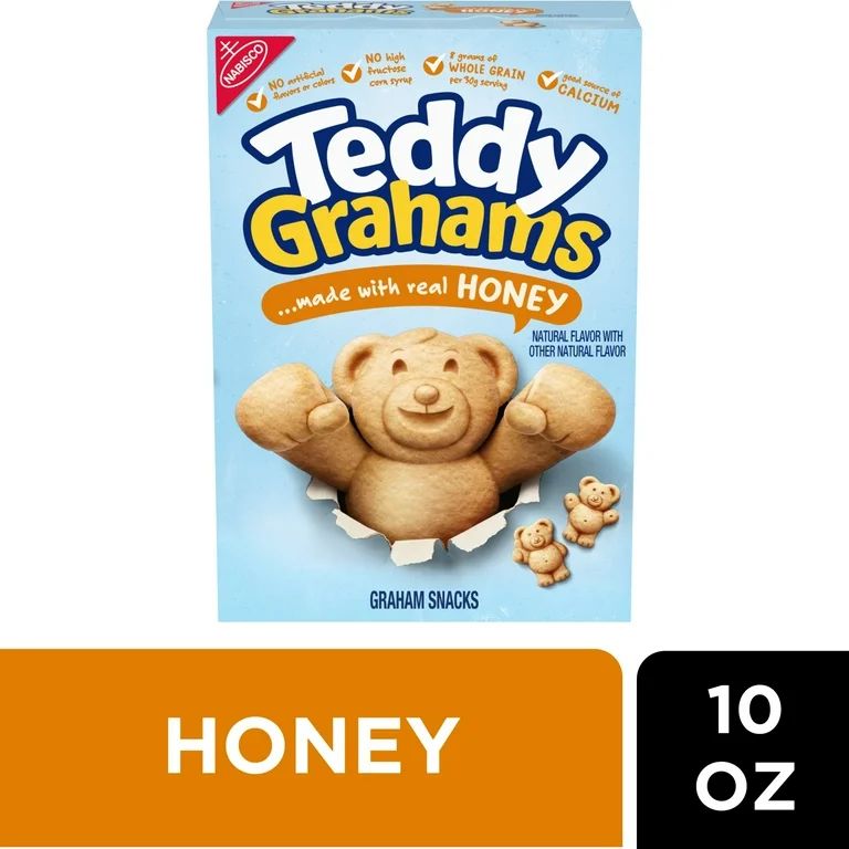 Teddy Grahams Honey Graham Snacks, 10 oz | Walmart (US)