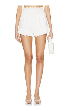 Camila Coelho Brittany Shorts in White from Revolve.com | Revolve Clothing (Global)