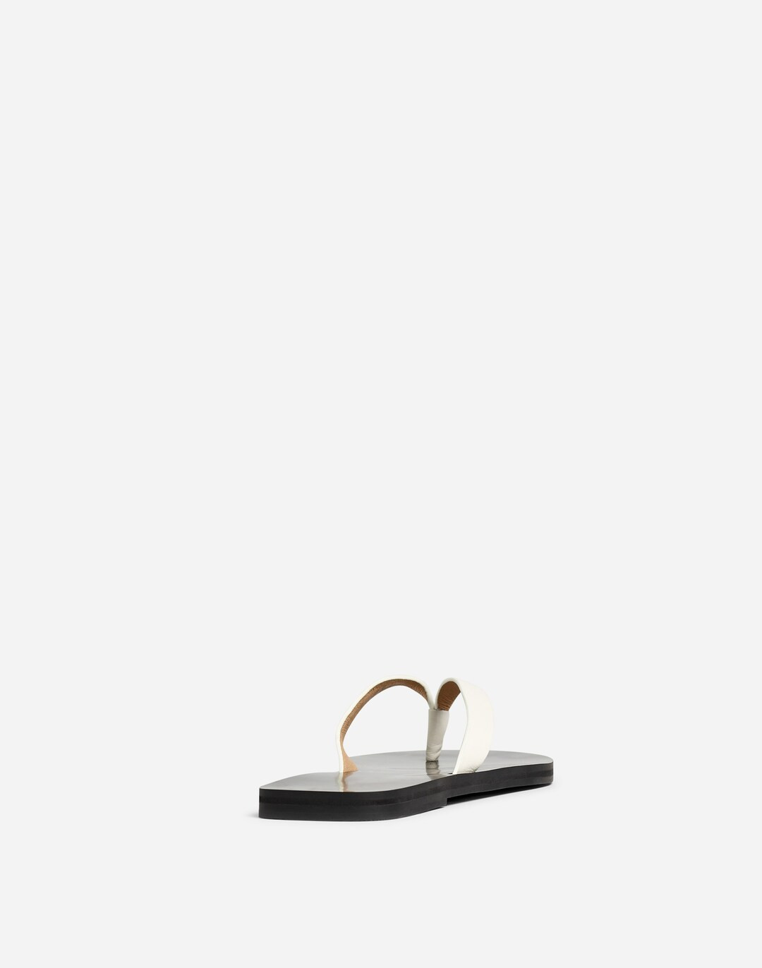 The Gabi Thong Slide Sandal in Leather | Madewell