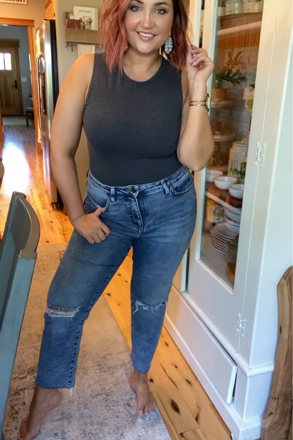 Jeans! Almost completely sold out but maybe they’ll restock 🤞🏼 

#LTKunder50 #LTKstyletip #LTKcurves