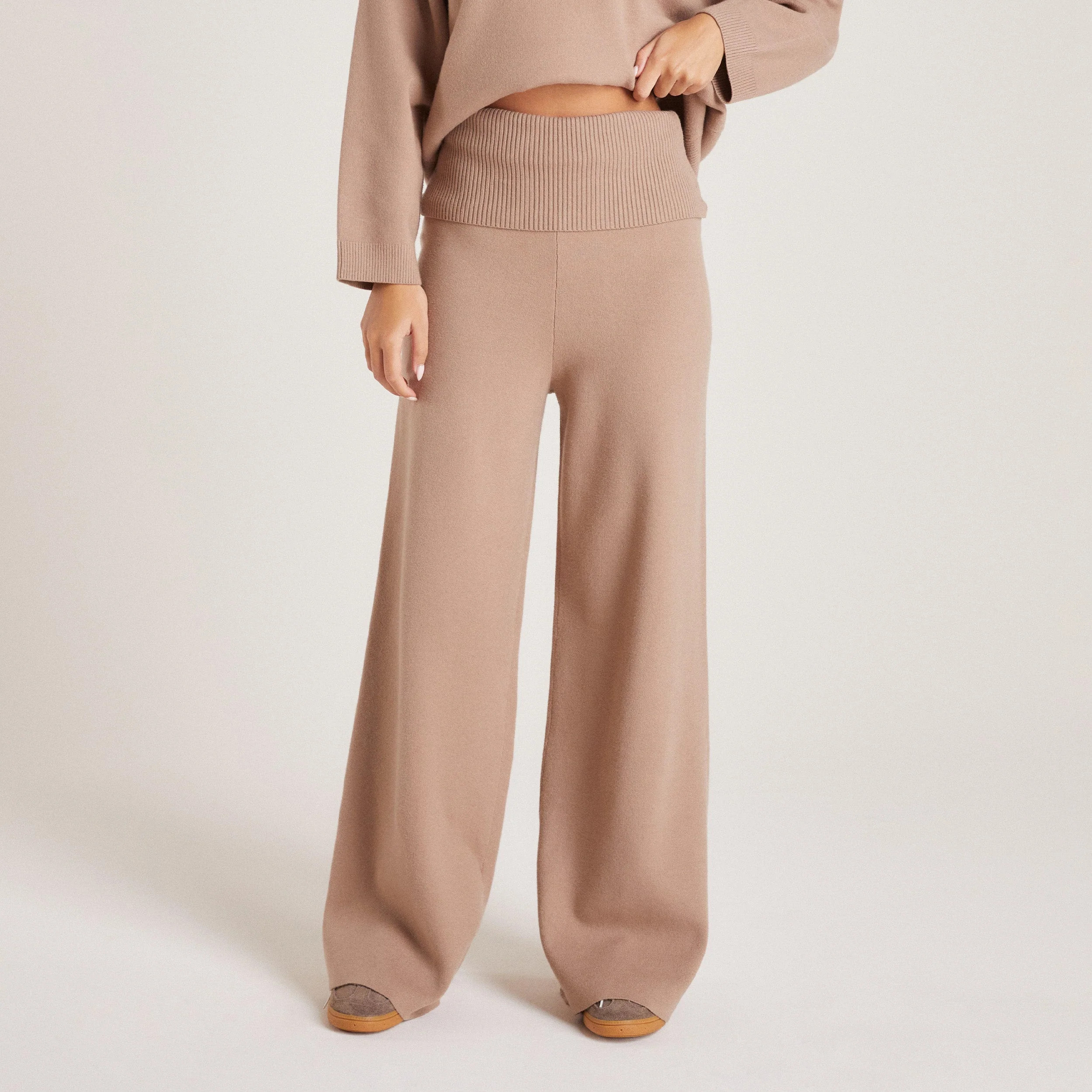 Knitted Pants - Mink | Lounge (US)