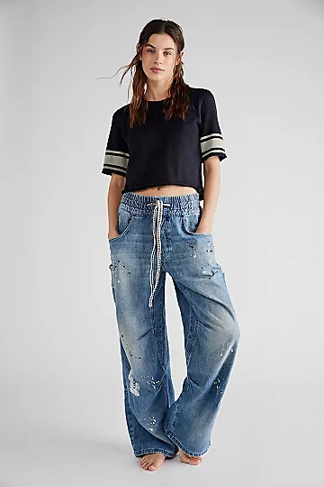 Modern Love Pull-On Jeans | Free People (Global - UK&FR Excluded)
