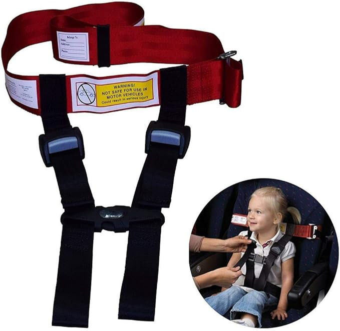 Newroutes Child Airplane Safety Travel Harness - The Safety Restraint System Will Protect Your Ch... | Amazon (US)