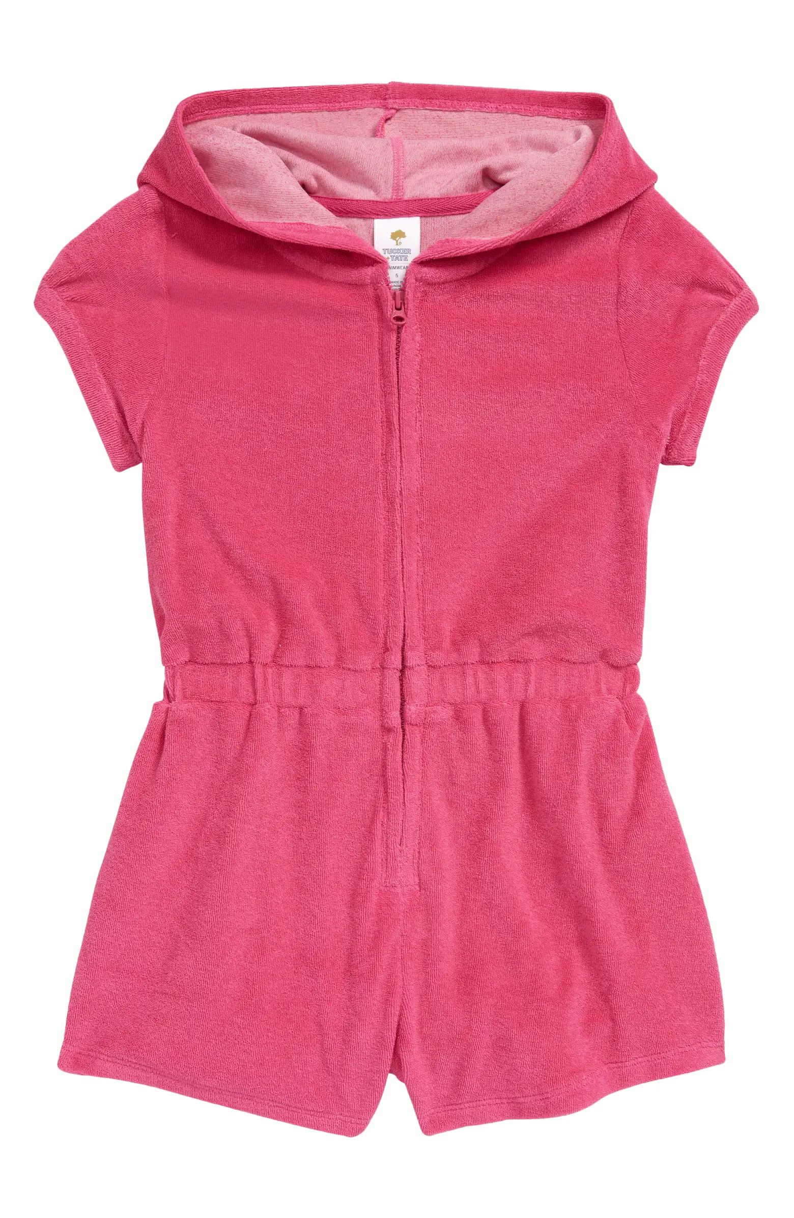 Kids' Terry Cover-Up Romper | Nordstrom
