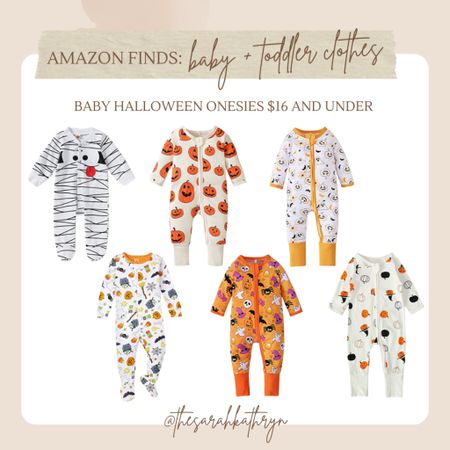 baby halloween onesies / sleepers on amazon! 🎃🍂

#LTKbaby #LTKHalloween #LTKSeasonal