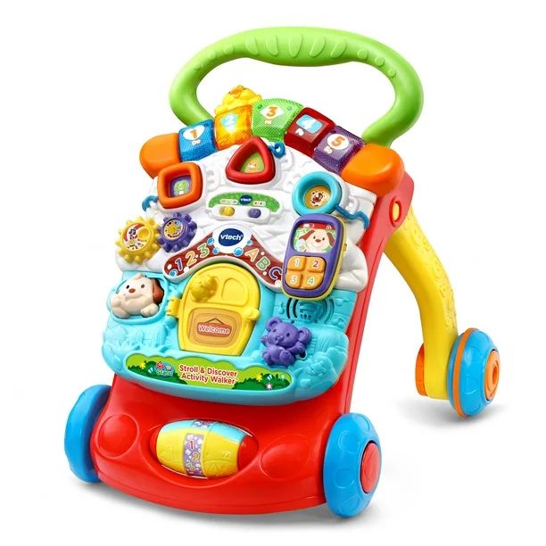 VTech Stroll and Discover Activity Walker, Toy Walker for Babies, Baby Toy | Walmart (US)
