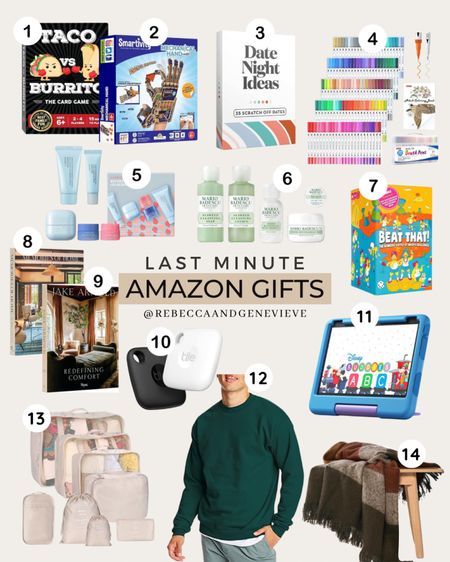 Last-minute gift ideas less than $50
-
Gift guide. Gifts for him. Gifts for her. Gifts for kids. Coffee table book. Throw blanket. Toys. Amazon finds. Amazon deals. 

#LTKfindsunder50 #LTKHoliday #LTKGiftGuide