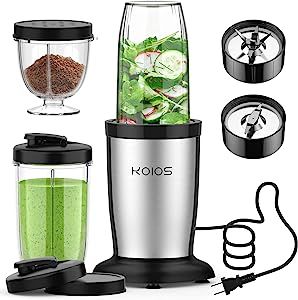 KOIOS 850W Bullet Blender for Shakes and Smoothies, 11 Pieces Personal Smoothie Blenders for Kitc... | Amazon (US)