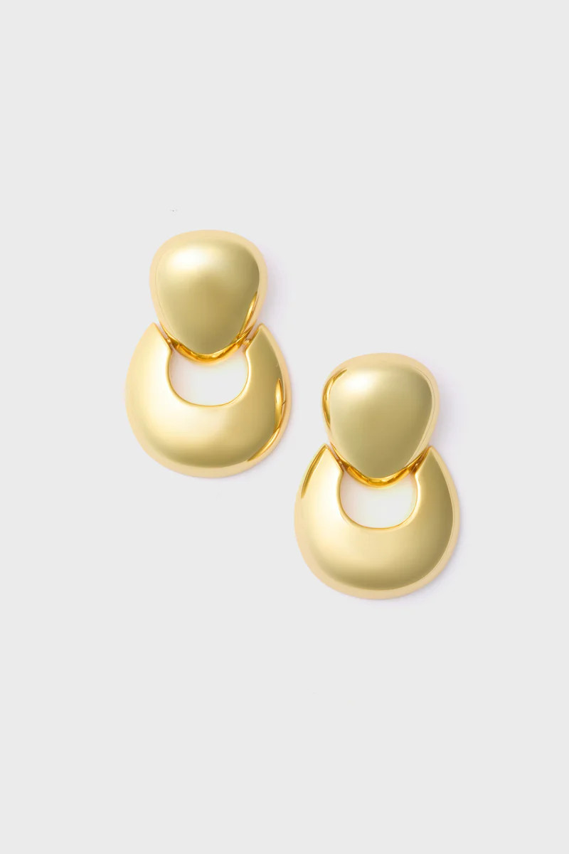 Gold Rae Earrings | Tuckernuck (US)