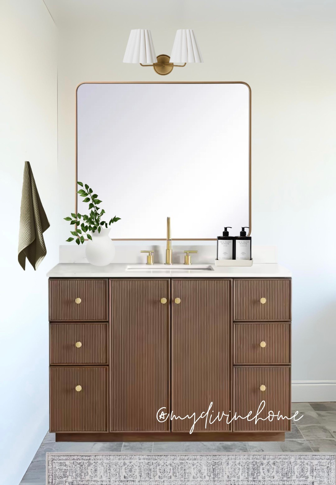 So many great new designer look for less vanities! The reeded detail is stunning!

Affordable light fixtures, hardware and bathroom decor!

Interior designer, bathroom design, bathroom vanities, bathroom inspiration, bathroom remodel, affordable home decor, home decor



#LTKSummerEdit #LTKHome #LTKSaleAlert