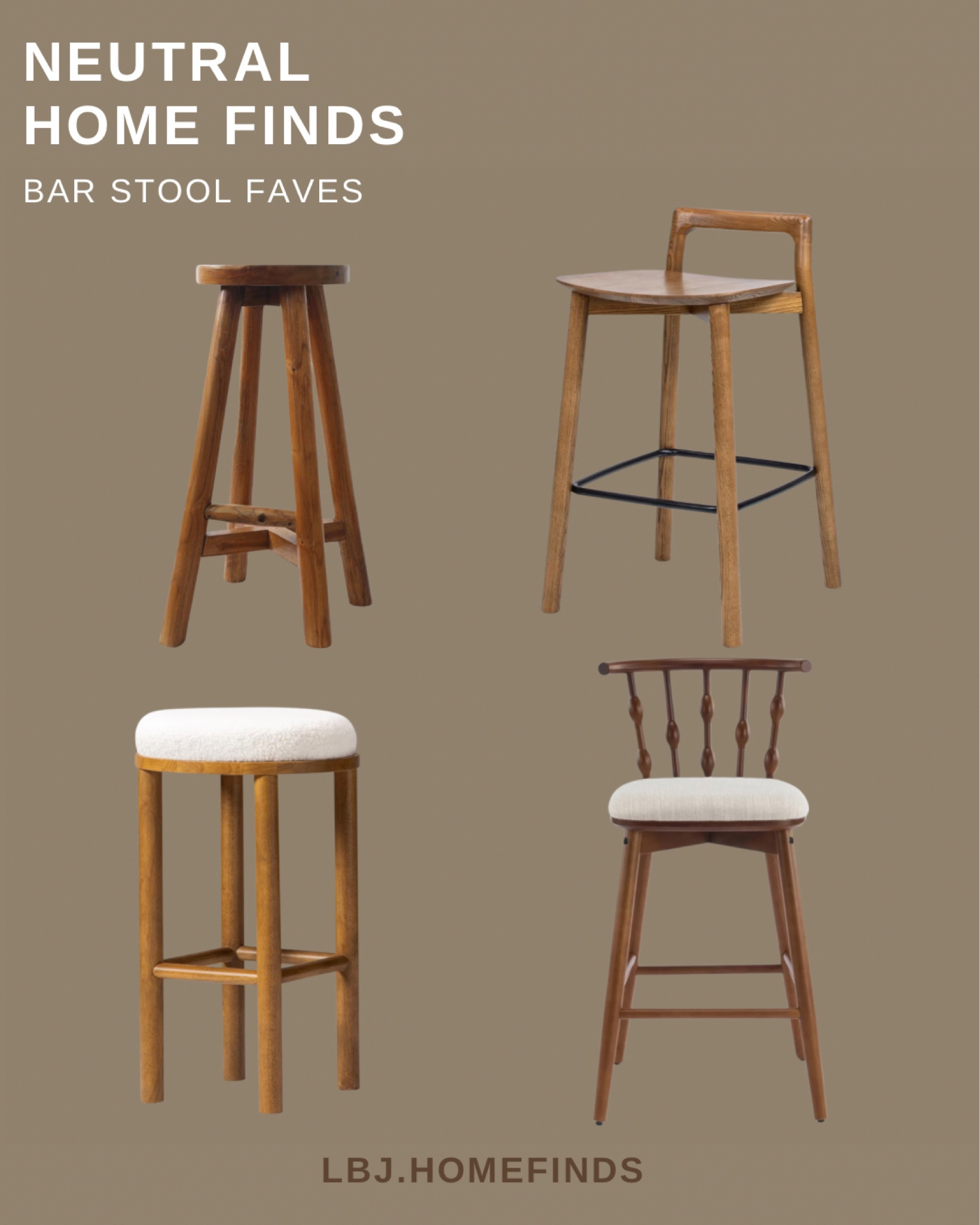 Neutral bar stools that look designer but cost way less 🤎

If you’re creating a warm neutral kitchen or modern farmhouse space, these budget-friendly wood bar stools are some of my favorite finds. Think high-end style without the designer price tag.

I spend hours finding the best affordable furniture so you don’t have to — and these are perfect for kitchen islands, breakfast bars, or casual dining spaces.

Tap to see all my curated picks.

Shop my LTK for all the links.


#LTKHome #LTKSaleAlert #LTKdayinmylife