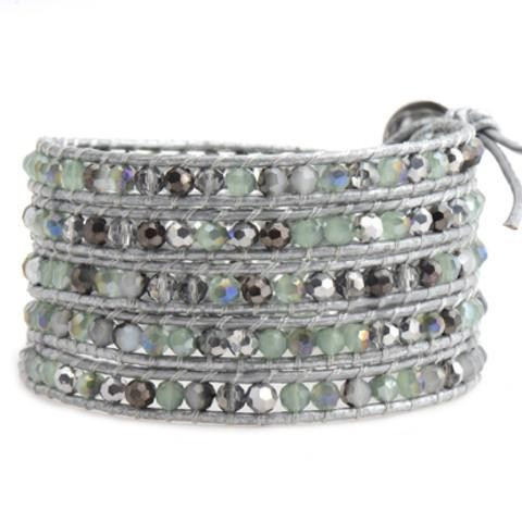 Silver Dorado and Mint Green on Silver | Victoria Emerson