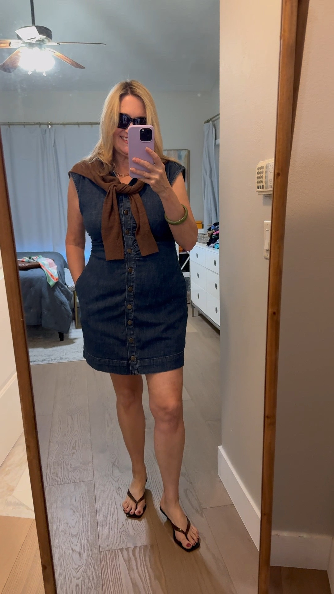I love a good denim dress for summer.

#LTKootd #LTKSeasonal #LTKdayinmylife
