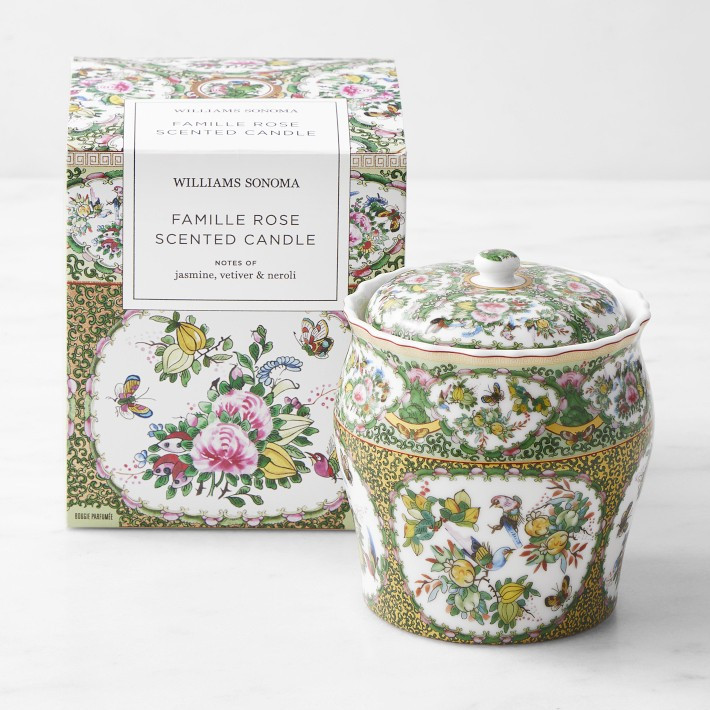 Famille Rose Figural Candle | Williams-Sonoma
