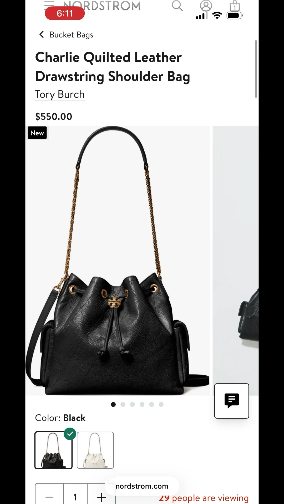 The small black Tory Burch Charlie is available now for shipping.

This handbag has been flying off of the shelves so if you’ve been eyeing it, now is your chance.

Did I get one? Maybe 😇 

#LTKSeasonal #LTKootd #LTKWorkwear