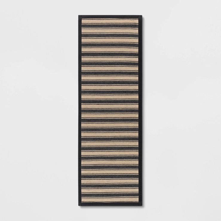 Vintage Striped Rug Black/Brown - Threshold™ | Target
