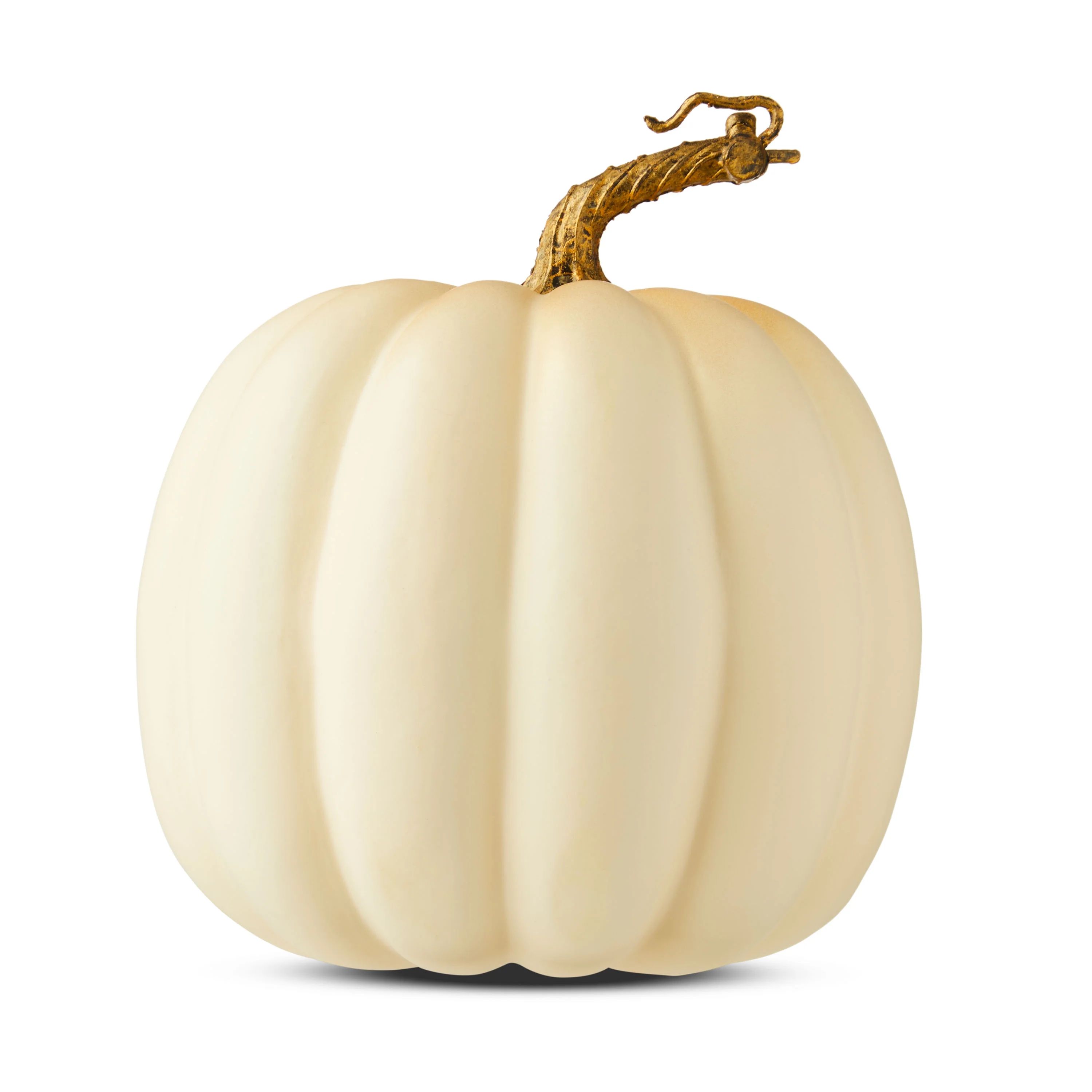 Harvest Cream Foam Pumpkin Decoration, by Way To Celebrate | Walmart (US)