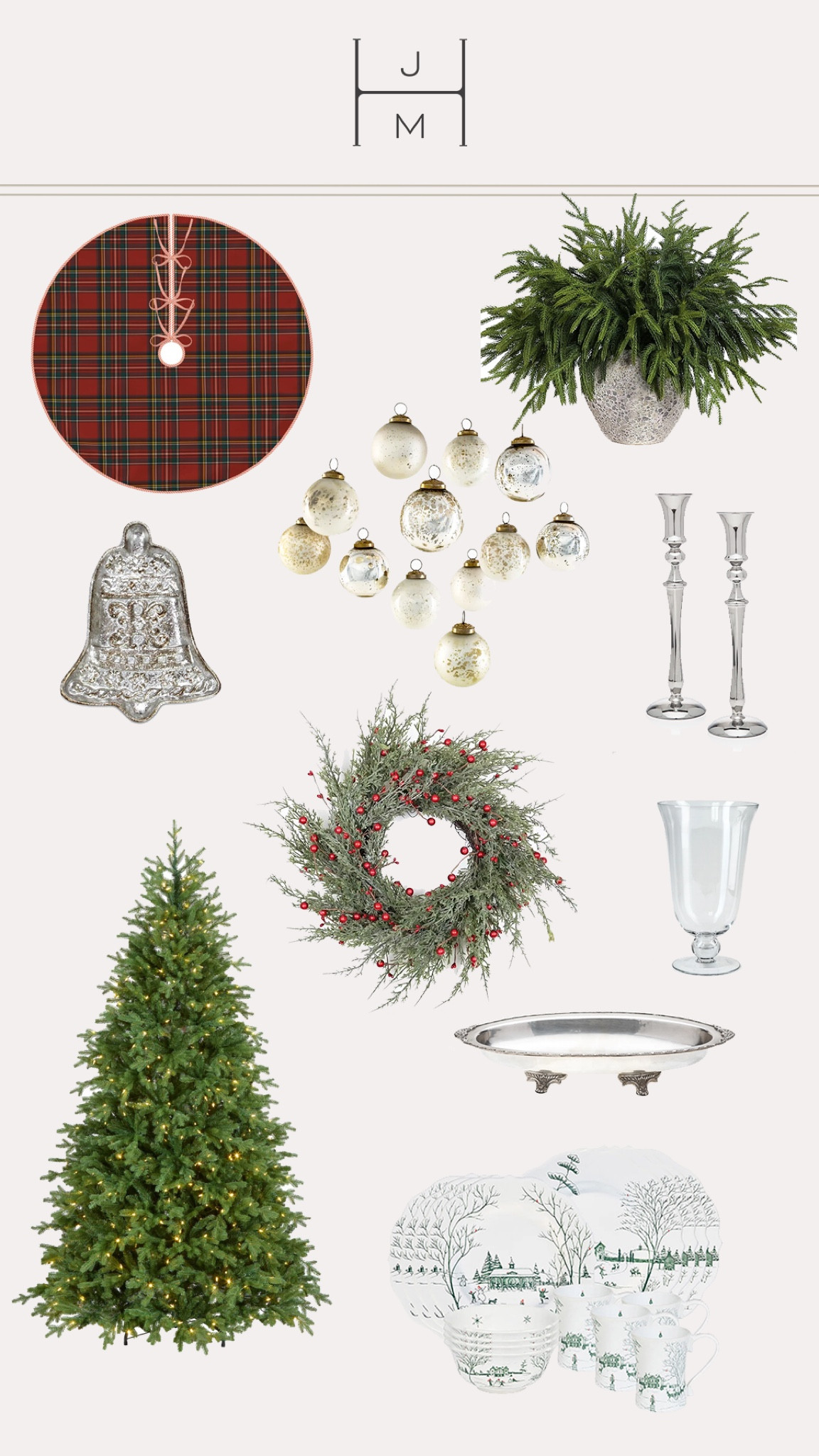 Happy November! 'Tis the season to put away your Halloween decor and start prepping for the most wonderful time of the year. This year I’m loving a traditional holiday look. Check out my favorite find from @wayfair. #ad #wayfairpartner #wayfair 