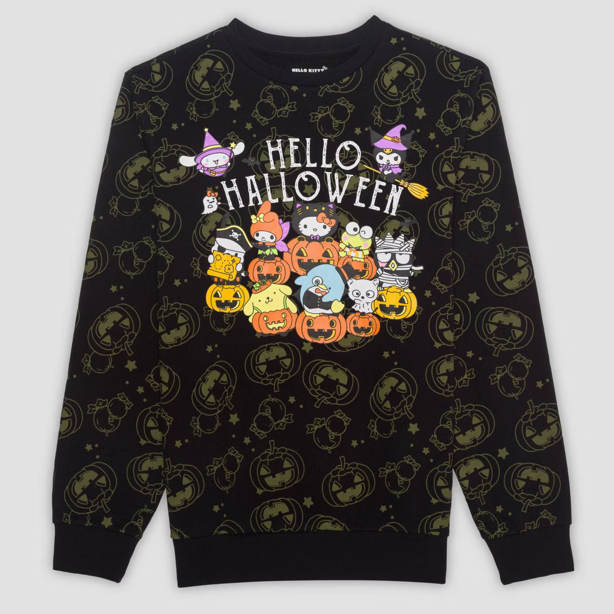 Men's Sanrio Graphic Sweatshirt - Black | Target