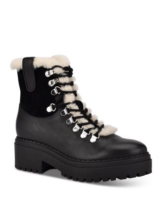 Women's Nalina Shearling Trim Cold Weather Boots - 100% Exclusive | Bloomingdale's (US)
