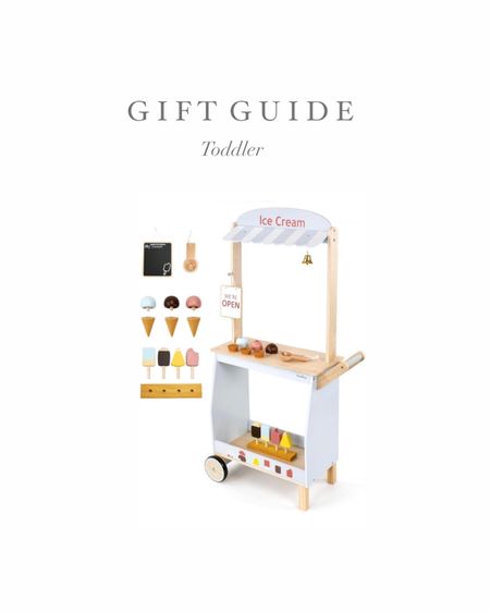 Aesthetically pleasing wooden toys and playsets! Love this ice cream stand for toddlers 

#LTKGiftGuide #LTKCyberWeek #LTKHoliday