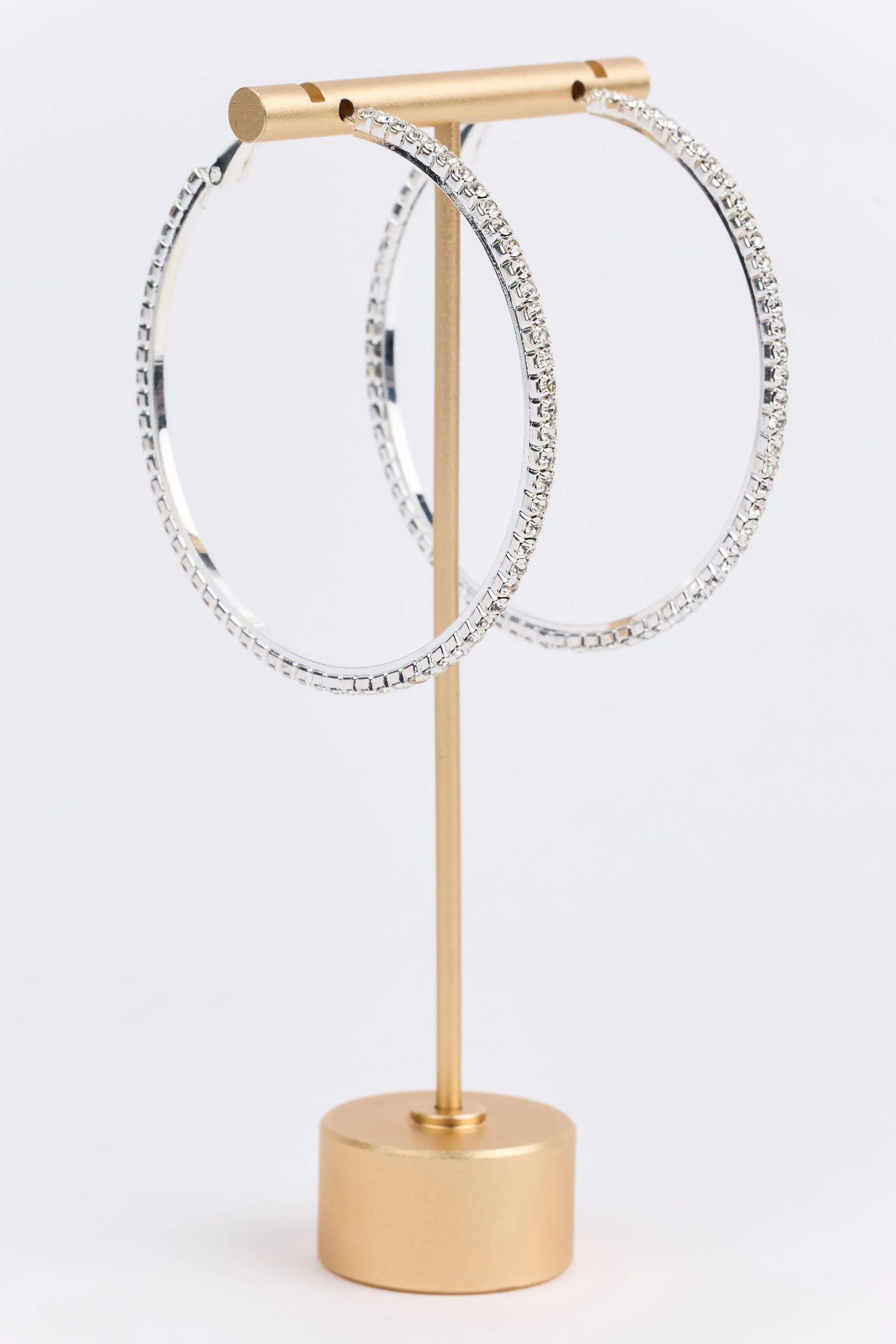 Molly Hoop Earrings- Silver | Avara