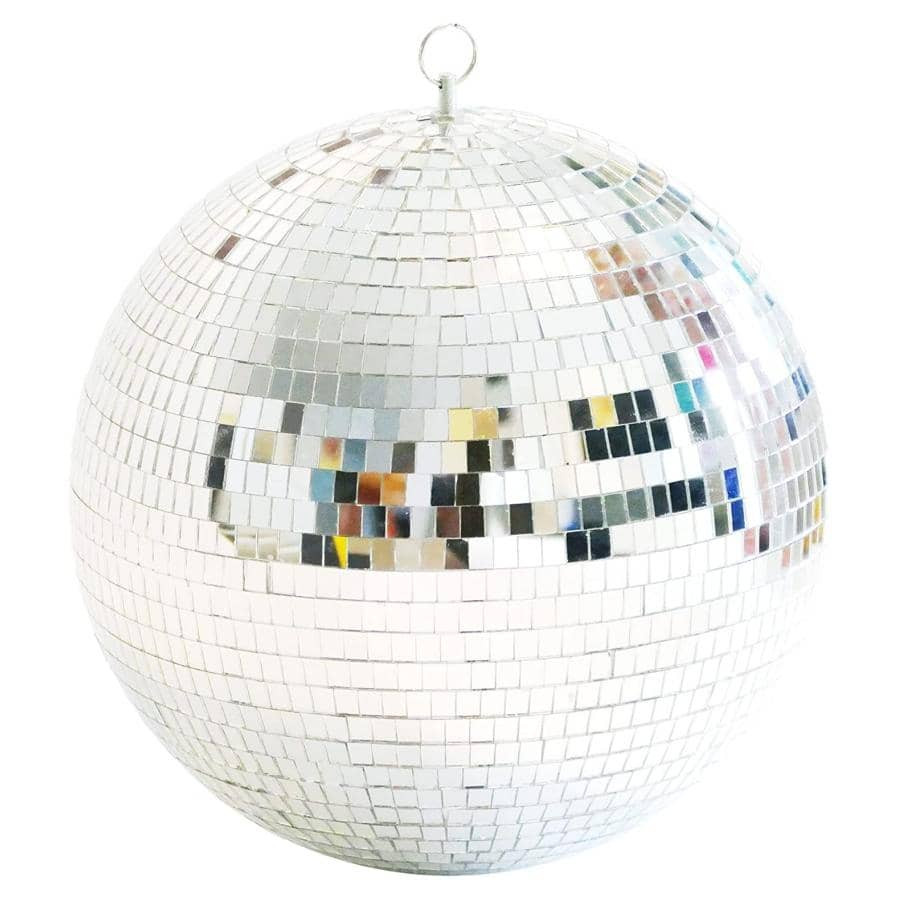 1pc,Disco Ball - 8-Inch Cool and Fun Silver Hanging Party Disco Ball-Big Party Decorations, Party... | SHEIN