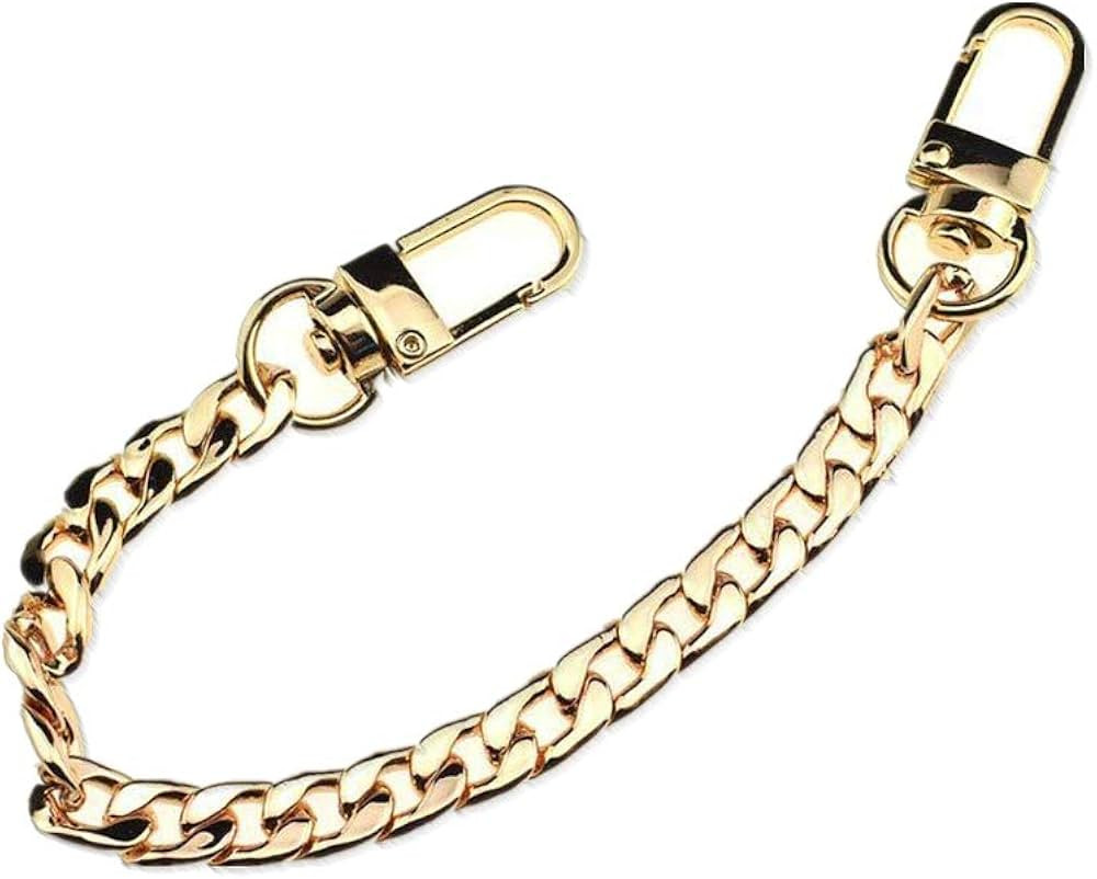 HAHIYO Mini Pochette Purse Chain Strap Slim Wide 7mm for LV Length 7.9 Inches Extra Thick 2.6mm S... | Amazon (US)