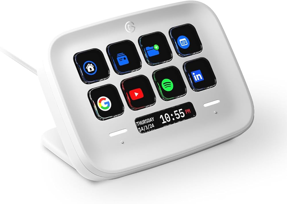 Elgato Stream Deck Neo – 8 Customizable Keys, 2 Touch Points, Speed Through Tasks & Workflows -... | Amazon (UK)