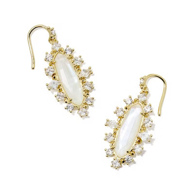 Kendra Scott Eva Crystal Framed Drop Earrings | Target