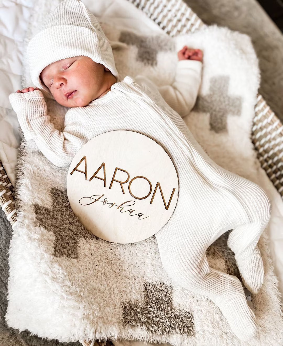 Engraved Baby Name Sign / Wooden Name Sign / Baby Name Plaque / Name Announcement Plaque / Rose N... | Etsy (US)