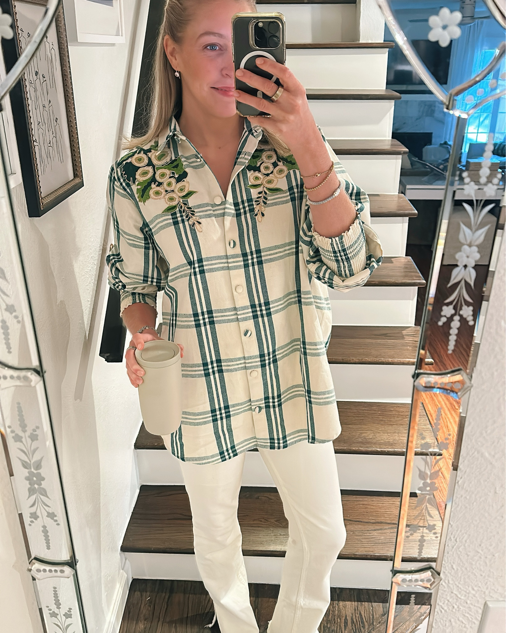 Eddy x McKenzie Depinto!! Love this oversized special button down. Wearing a M
