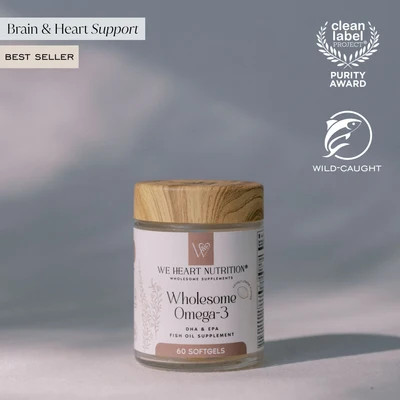 We Heart Nutrition® Wholesome Omega-3 - Wholesome Omega-3 | Shop.app