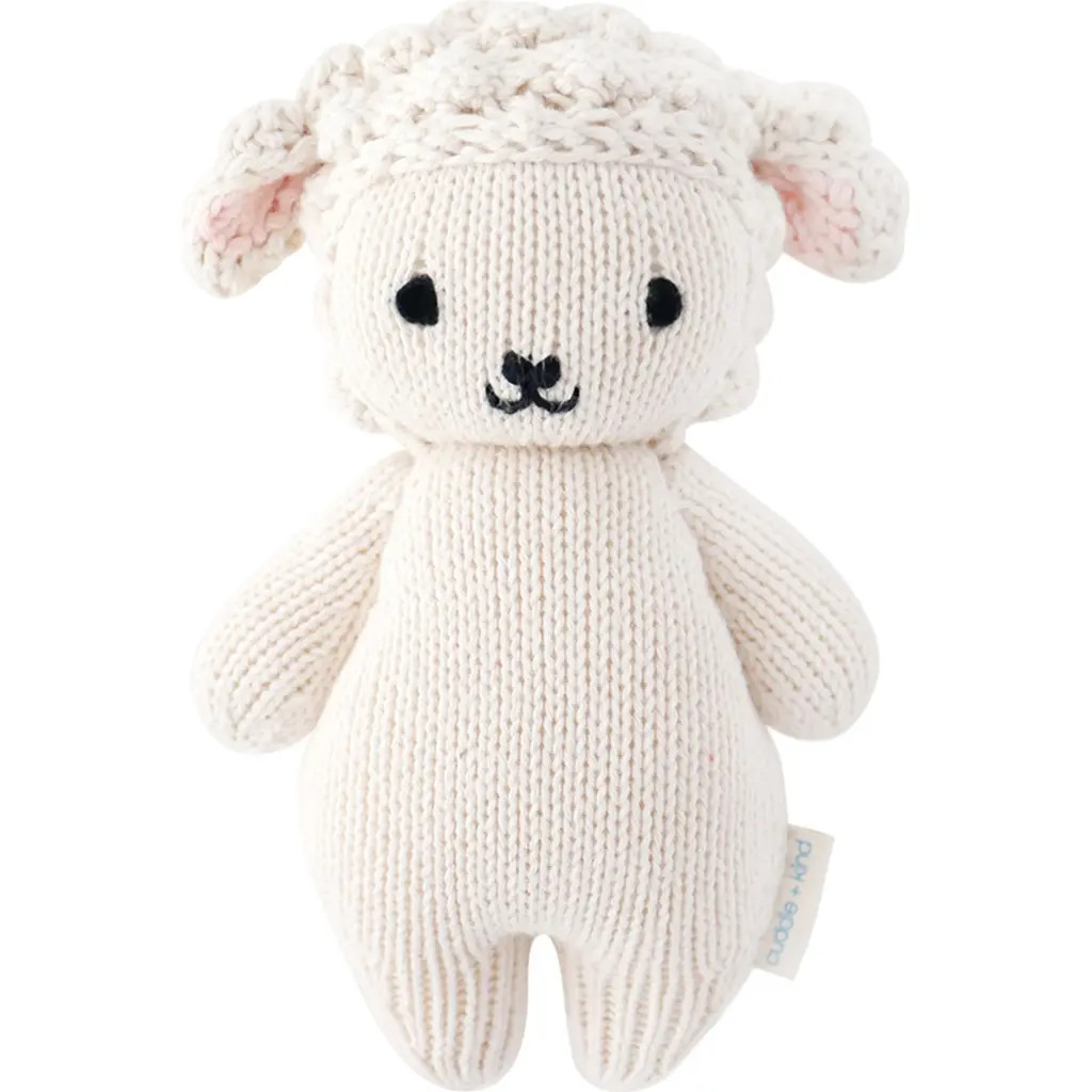 cuddle+kind Baby Lamb Stuffed Animal in Cream at Nordstrom | Nordstrom
