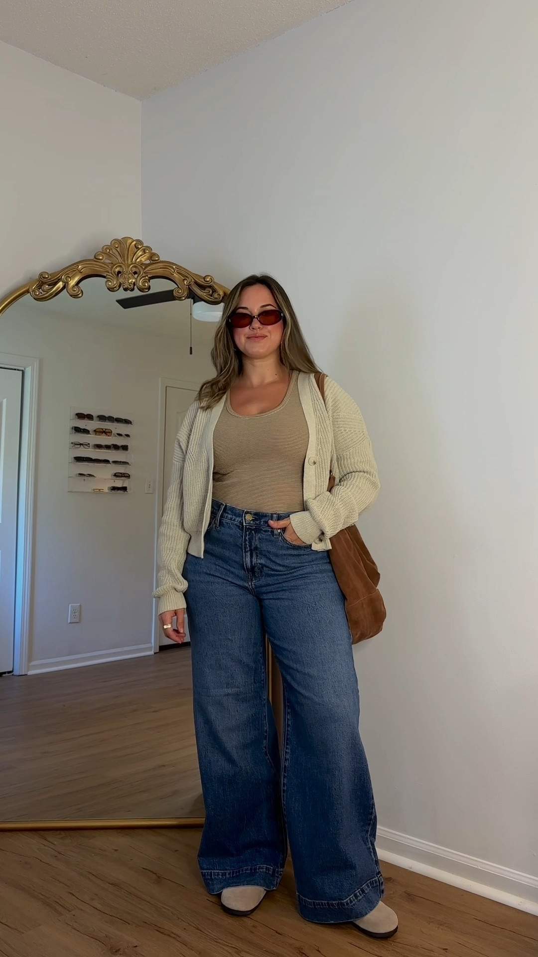 (7) casual fall outfits ideas from JCPenney! 
Code: 25KACEY

Outfit 1: jeans sized up 1 size, tank medium, cardigan sized up to large

Outfit 2: jeans sized up, sweater vest medium, tts

Outfit 3: tank medium, tts; skirt sized up 1 size

Outfit 4: jeans sized up, button down cropped plaid shirt, sized up to large

Outfit 5: skirt medium, tts; tank is a size small, fits tts, boots sized up 1/2 size 

Outfit 6: sweatshirt sized up to large, jeans sized up 1 size

Outfit 7: tshirt sized up to large, pants sized up 1 size 


#LTKFallSale #LTKBacktoSchool 

#LTKSaleAlert