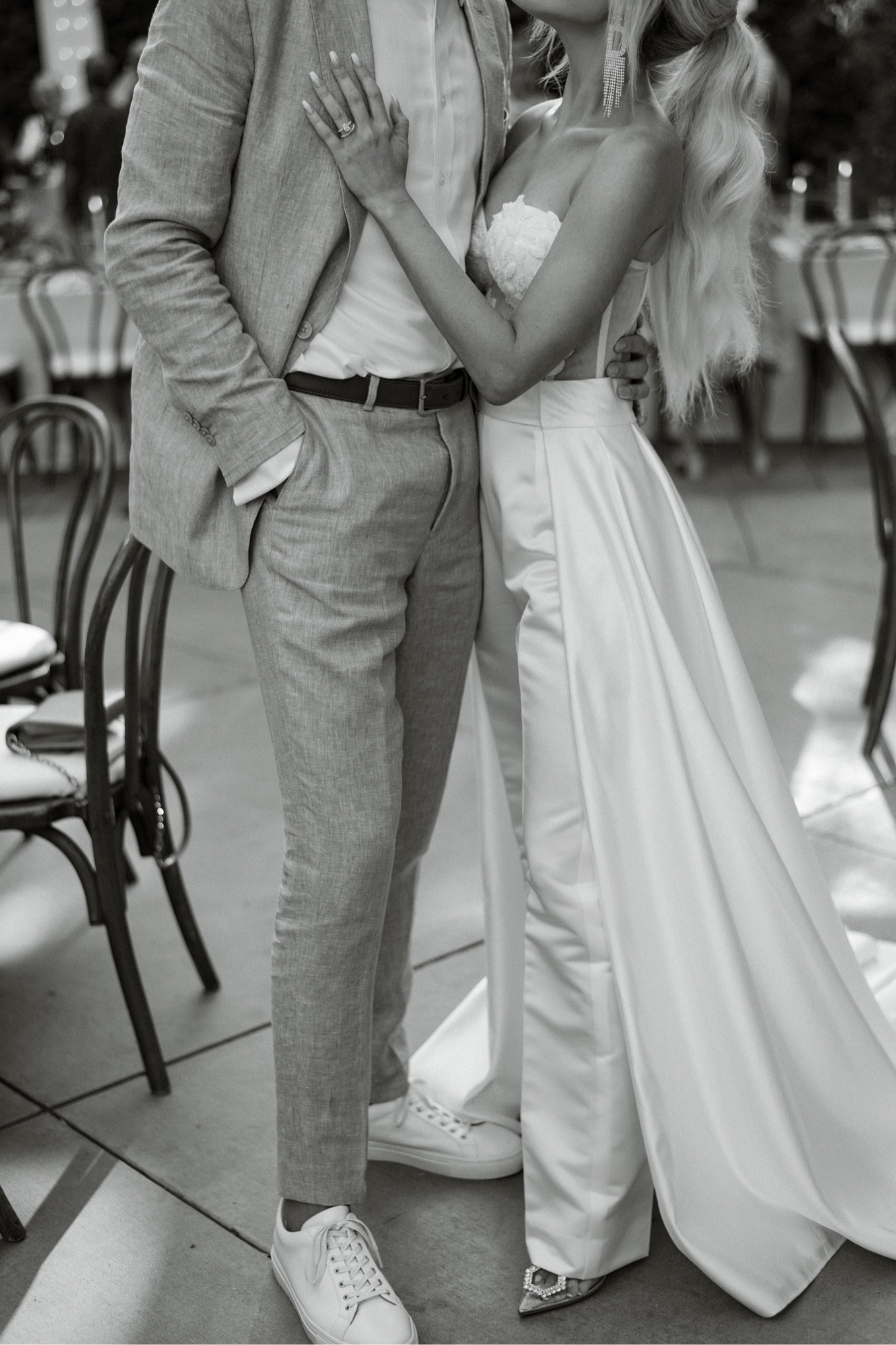 Incredible custom bridal jumpsuit worn for my rehearsal dinner 💍

#LTKwedding
