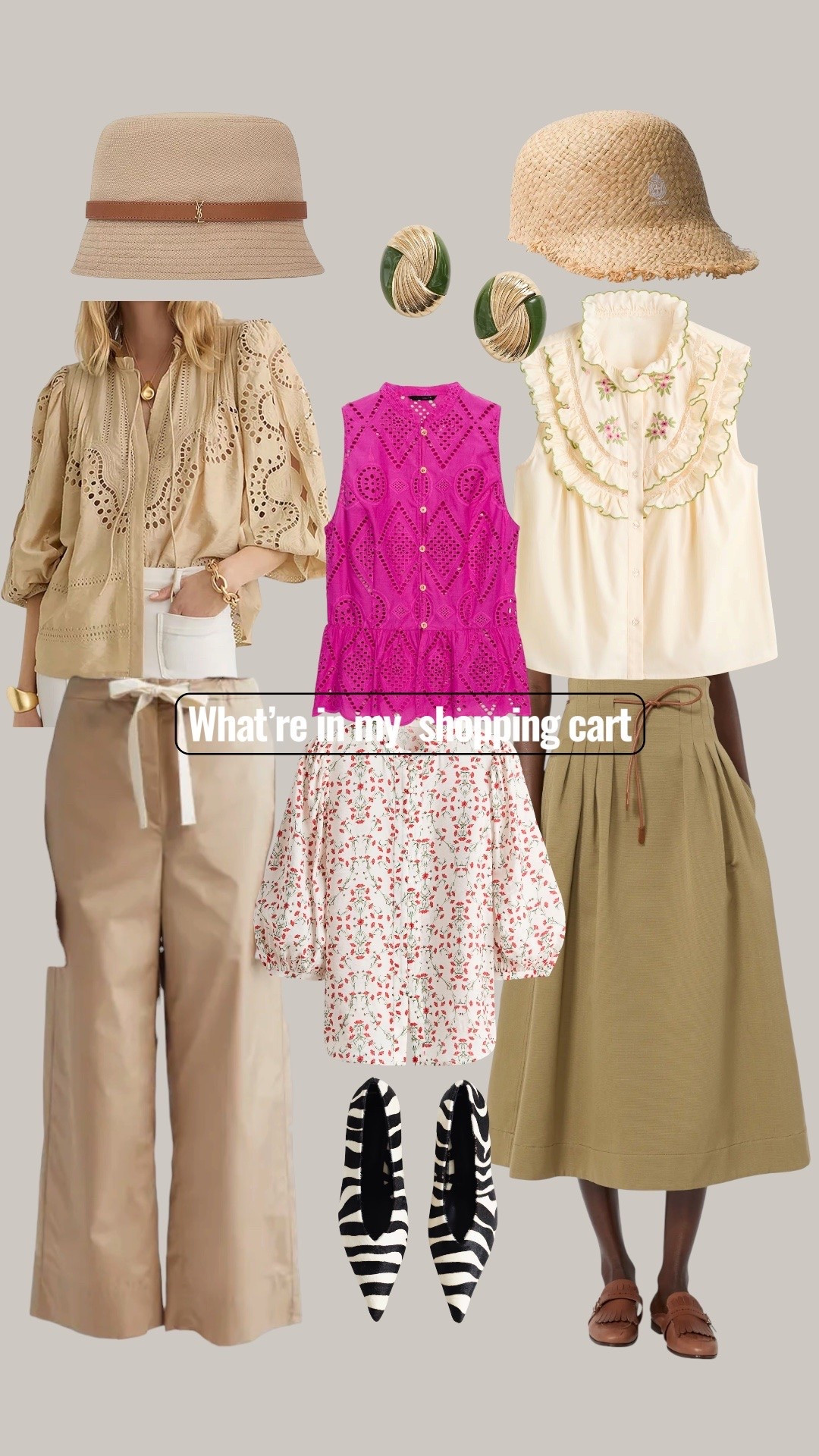 What's in my shopping cart this week? 🛍️
From timeless skirts to can't-miss sale finds, new arrivals to pieces I've been eyeing for weeks... these are the items currently in my cart. From designer splurges to budget-friendly finds, which one is your favorite?

#LTKstorytime #LTKOver40