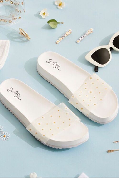 Daisy Print Slip-On Sandals | Forever 21 (US)