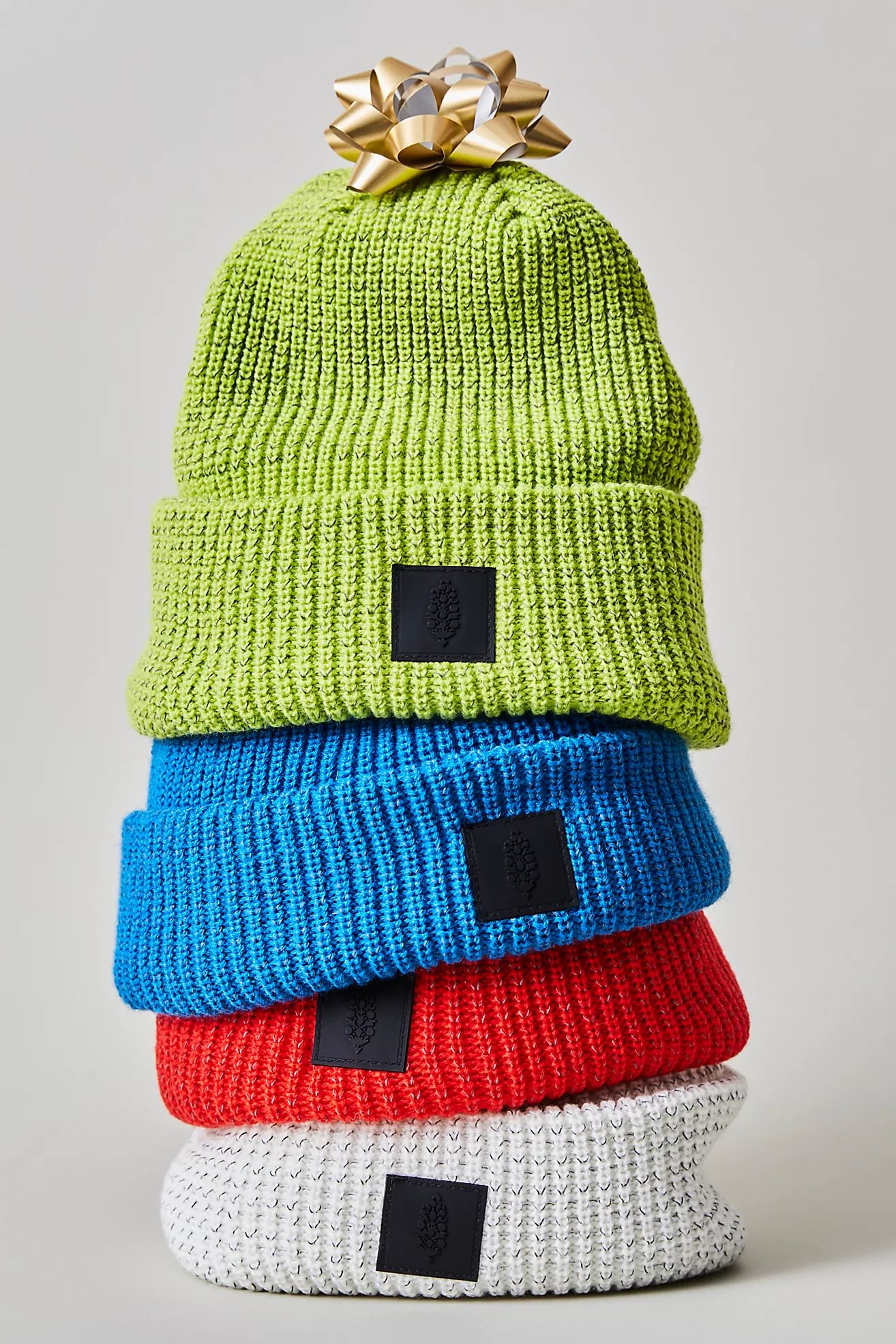 Let's Race Fleece Lined Recycled Yarn Beanie | Free People (Global - UK&FR Excluded)