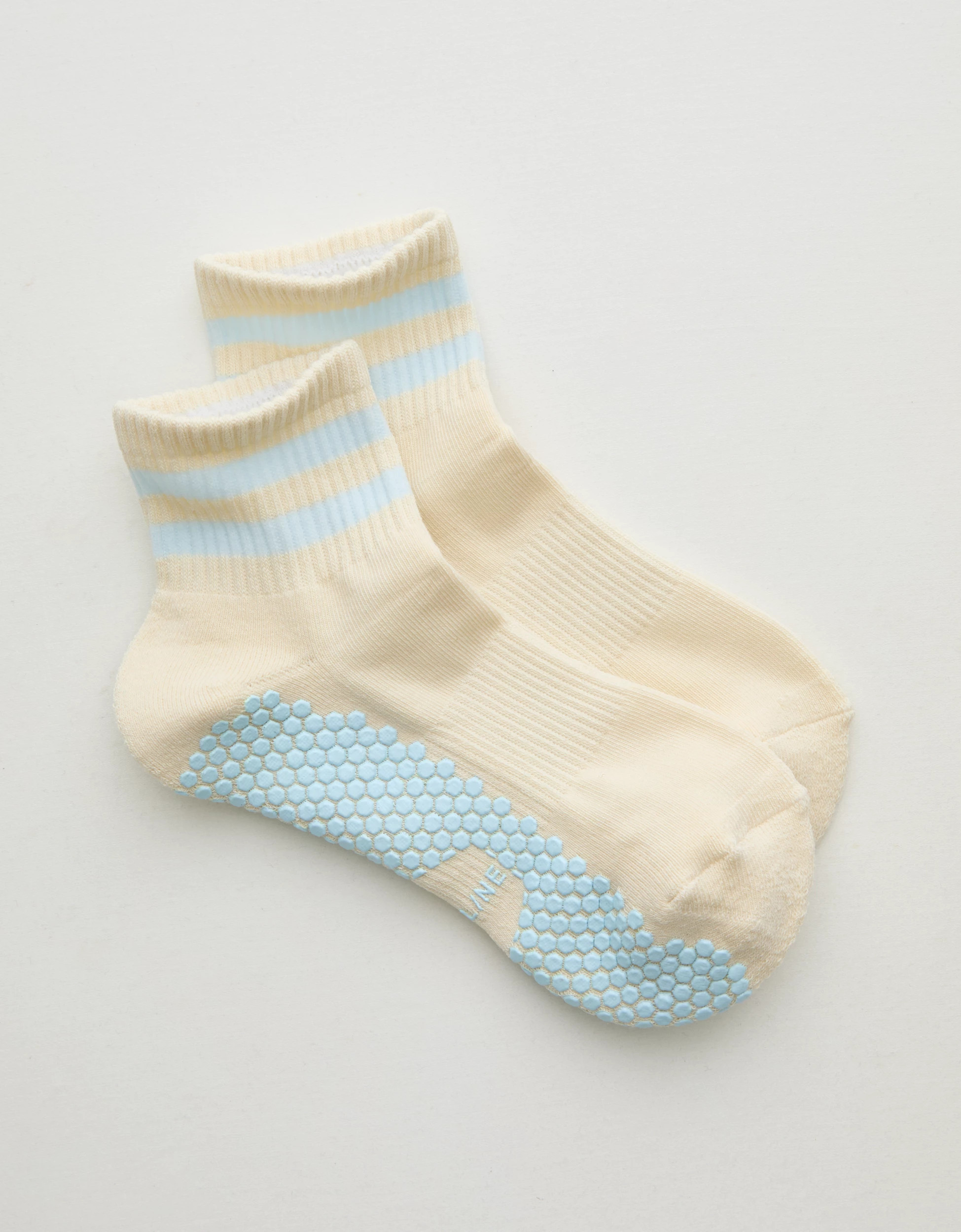 OFFLINE By Aerie x LUCKY HONEY Boyfriend Grip Socks | Aerie