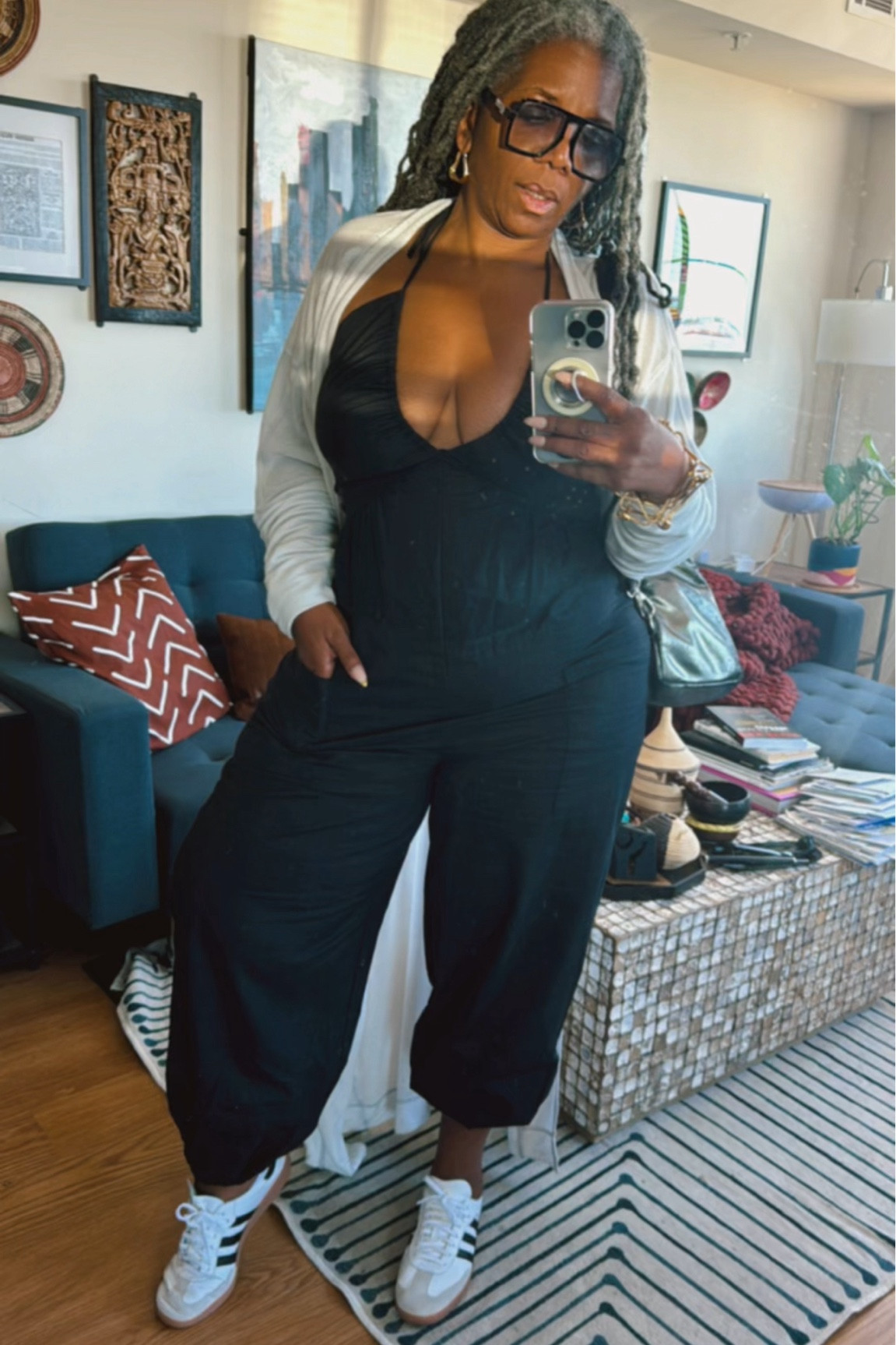 At $39.98, this jumpsuit is a steal. As a sizing reference, I’m a 14-16, and ordered an XL, which fit as expected.  It’s super comfy and a new fave!

#LTKPlusSize #LTKSeasonal #LTKFindsUnder50