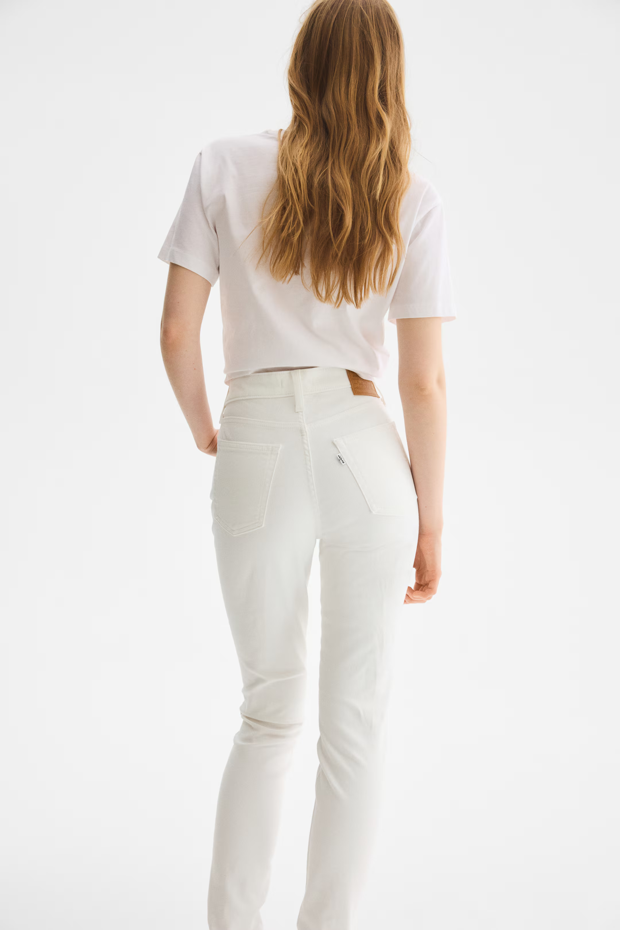 721 High Rise Skinny Cloud Dancer | H&M (DE, AT, CH, NL, FI)