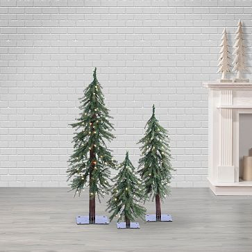 Alpine Trees (Set of 3) | West Elm (US)