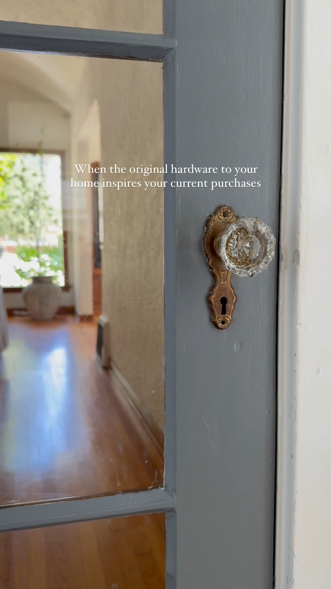 We are trying to keep as many of the original door knobs to our 99 year old home but the ones that are not original we are choosing to replace with these beauties 🤎🚪

#LTKHome #LTKWatchNow