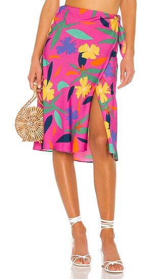 Alessa Skirt in Cyndi Floral | Revolve Clothing (Global)