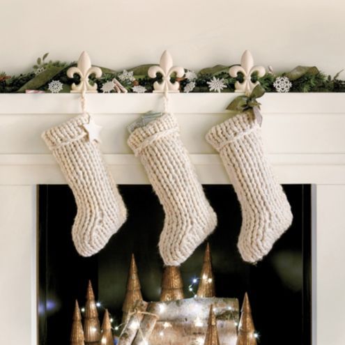 Chunky Knit Christmas Stocking | Ballard Designs, Inc.