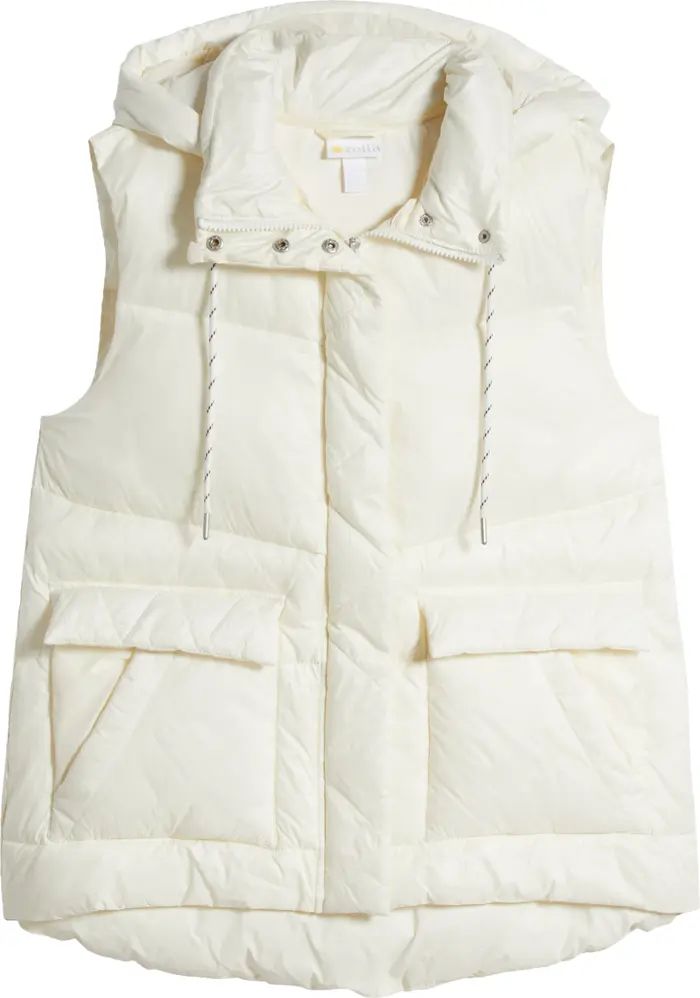 Quilted Hooded Cocoon Vest | Nordstrom