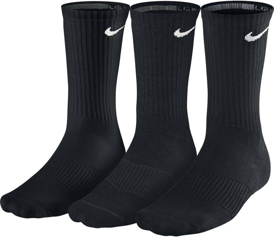 NIKE Performance Cushion Crew Training Socks (3 Pairs) | Amazon (US)